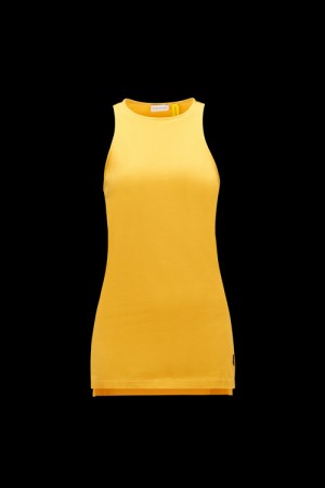 Tank Top Moncler Algodon Mujer Naranjas | LSBR-68250