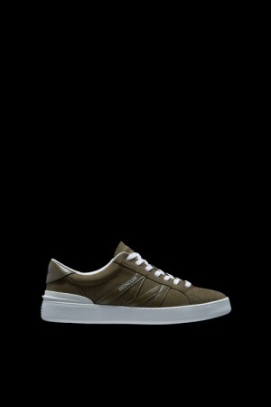 Tenis Moncler Monaco M Hombre Verdes | SDFG-46107