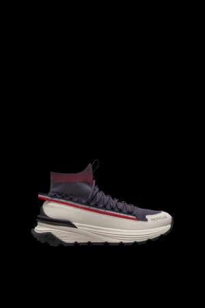 Tenis Moncler Monte Runner Hombre Blancos Azules Claro | LKMX-48317