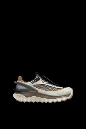 Tenis Moncler Trailgrip Hombre Beige Blancos | LDKY-16057