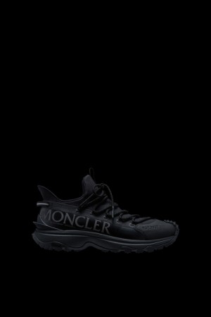 Tenis Moncler Trailgrip Lite 2 Hombre Negros | JMHP-97024