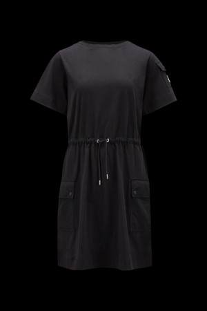 Vestido Moncler Mujer Negros | QKYL-96314