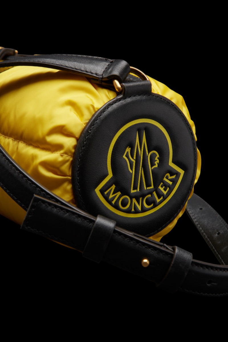 Bolsas Moncler Keoni Crossbody Mujer Amarillos | TYZP-89157