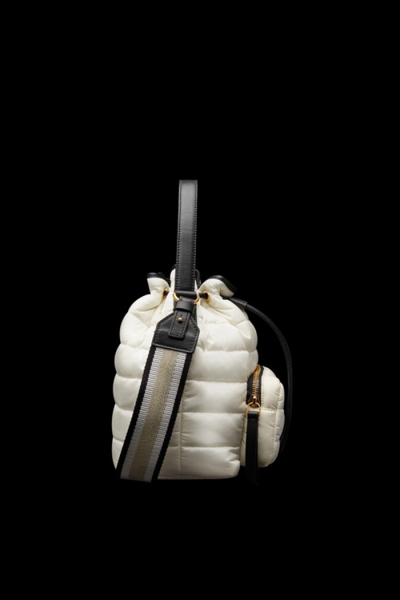 Bolsas Moncler Kilia Bucket Mujer Blancos | XCJL-72954