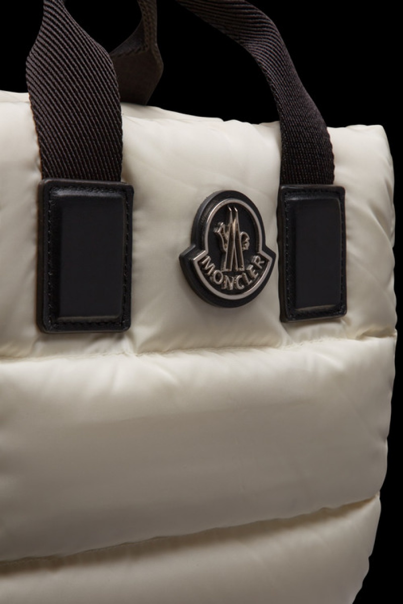 Bolsas Moncler Mini Caradoc Tote Mujer Blancos | LGMU-75614