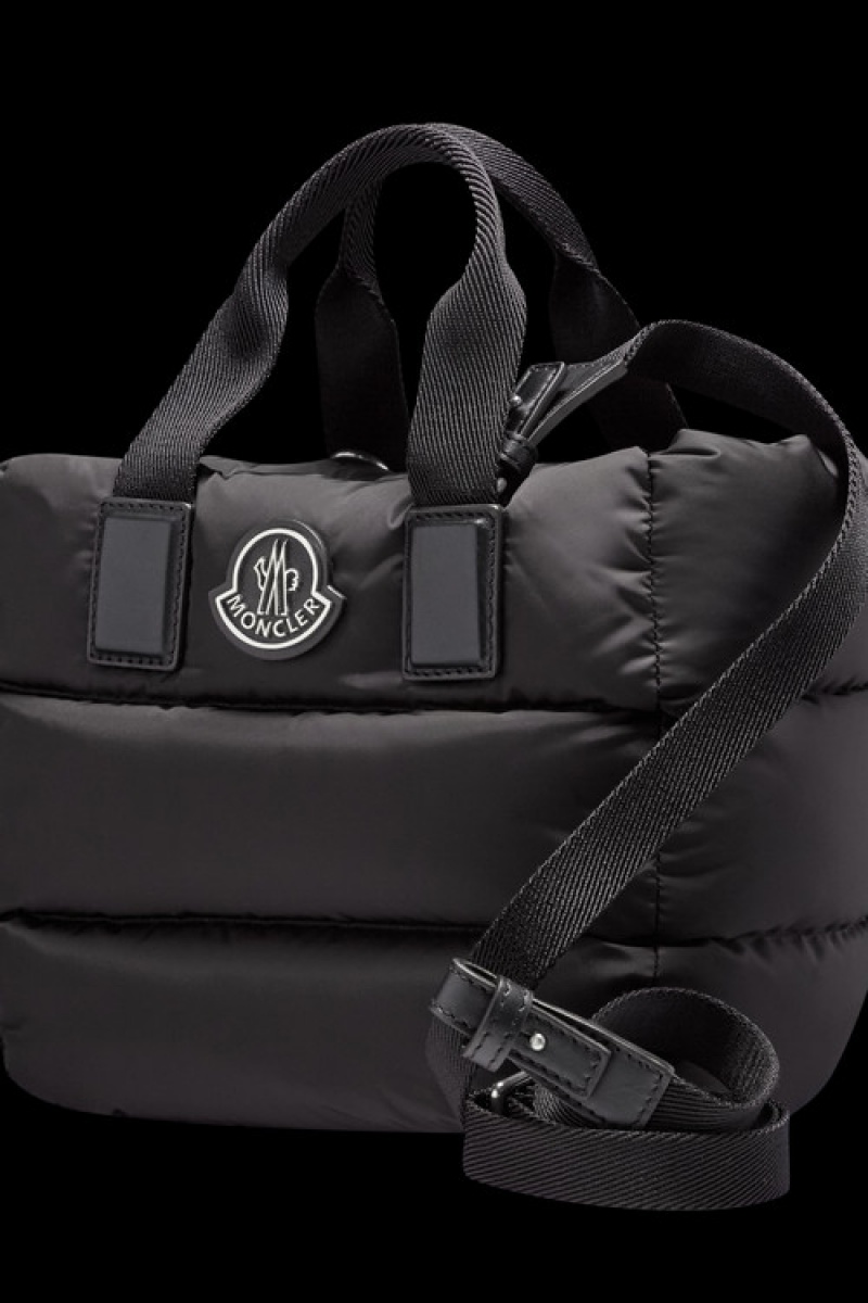 Bolsas Moncler Mini Caradoc Tote Mujer Negros | JIXE-79015