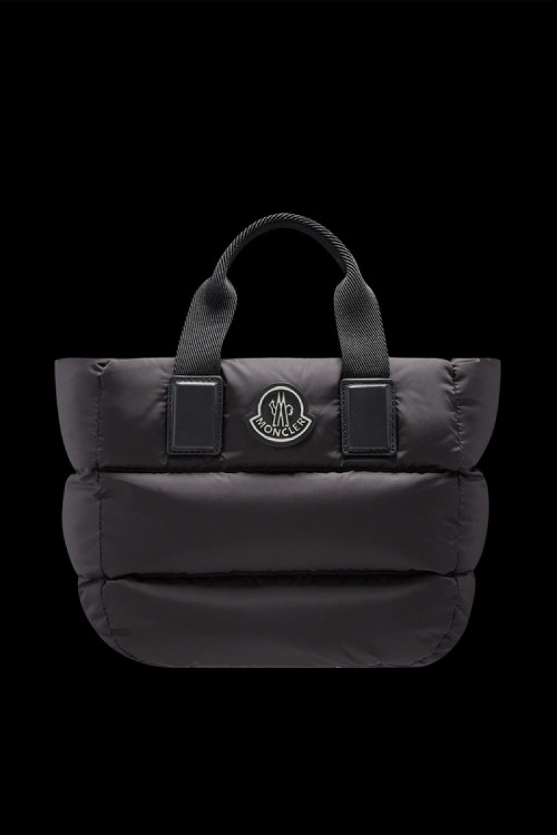 Bolsas Moncler Mini Caradoc Tote Mujer Negros | JIXE-79015