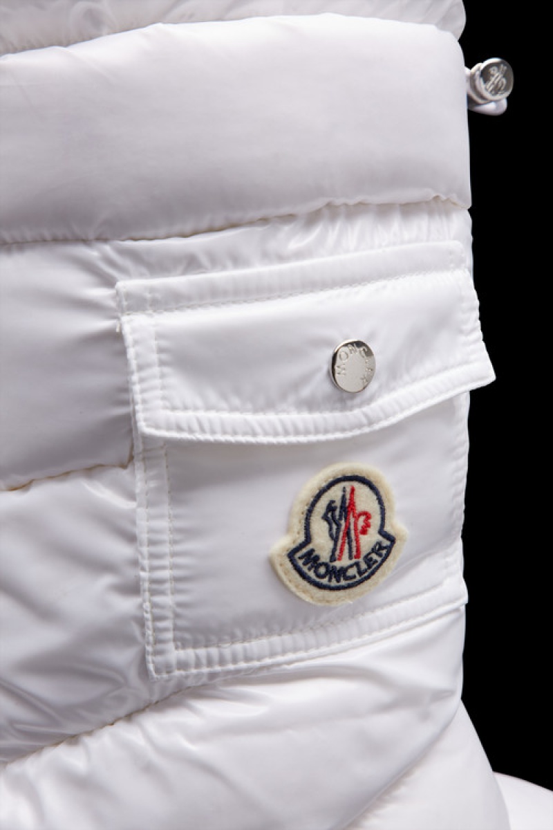 Botas Moncler Gaia Pocket Mid Mujer Blancos | TSZX-75809