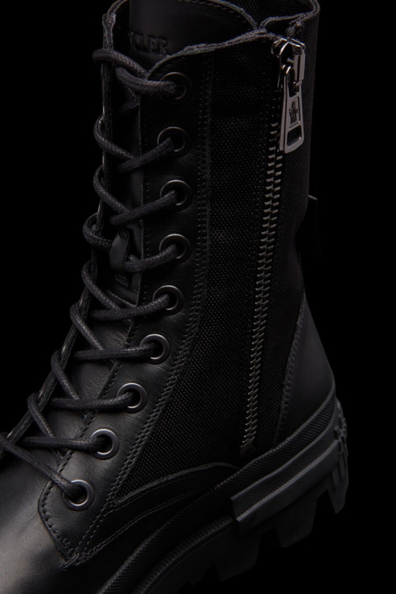 Botas Moncler Konture Pocket Mujer Negros | REBO-17082