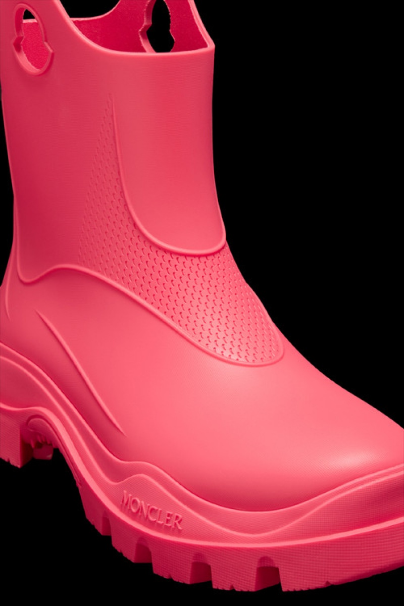 Botas Moncler Misty Rain Mujer Fucsia | WCFB-17935