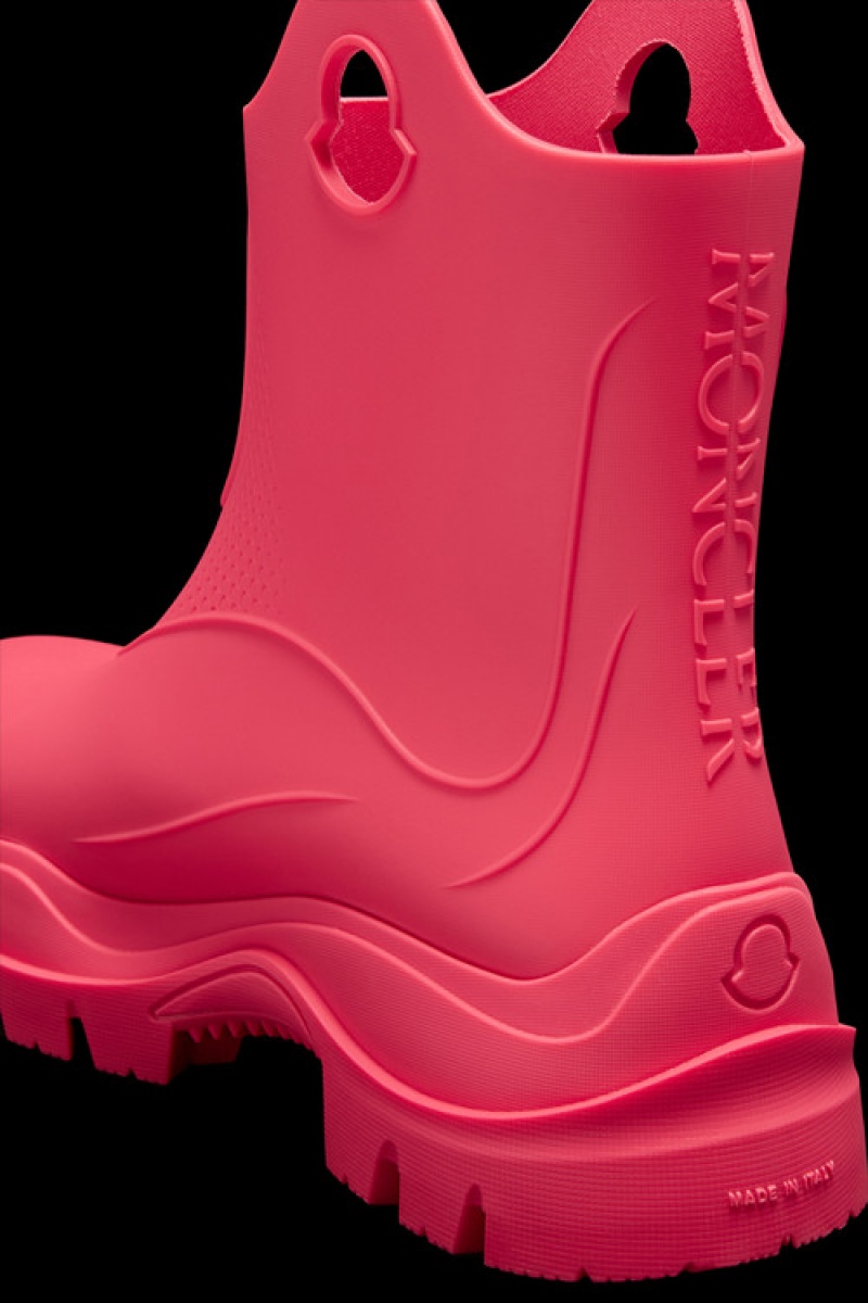 Botas Moncler Misty Rain Mujer Fucsia | WCFB-17935