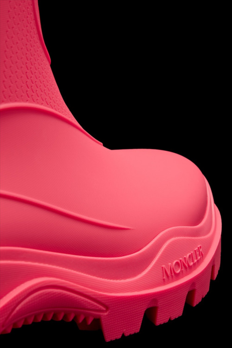 Botas Moncler Misty Rain Mujer Fucsia | WCFB-17935