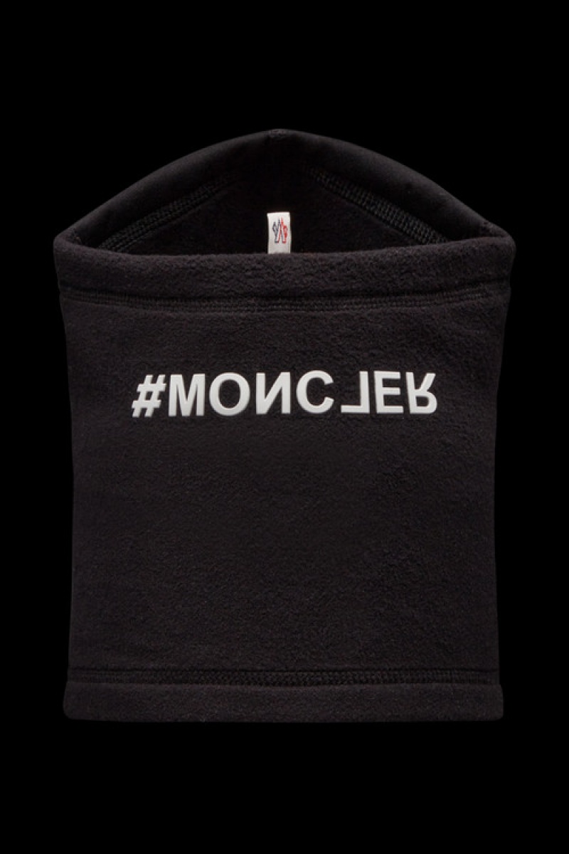 Bufandas Moncler Fleece Neck Warmer Hombre Negros | TUBQ-56723