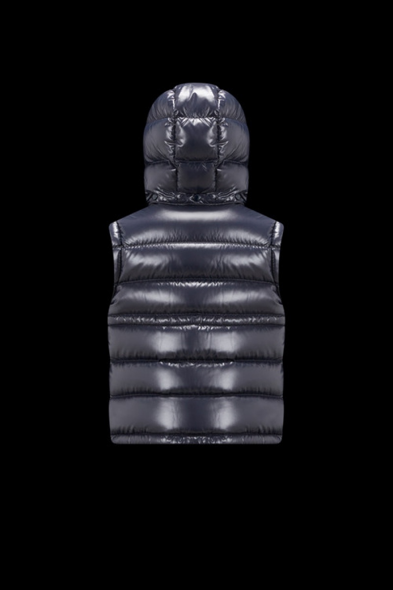 Chaleco Moncler Ania Niña Azules | AOZF-87413