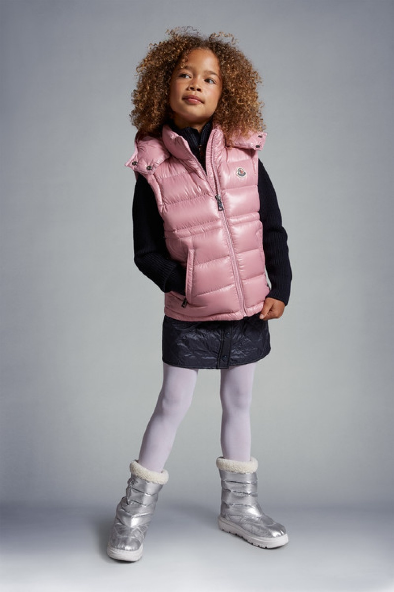 Chaleco Moncler Ania Niña Rosas Claro | JBER-45362