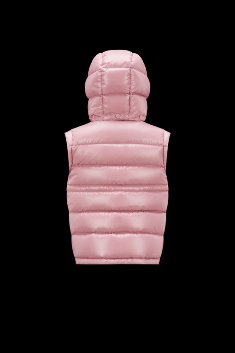 Chaleco Moncler Ania Niña Rosas Claro | JBER-45362