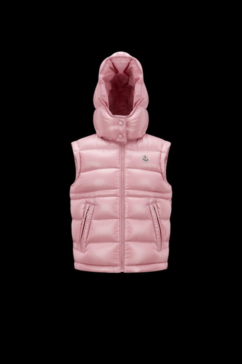 Chaleco Moncler Ania Niña Rosas Claro | JBER-45362