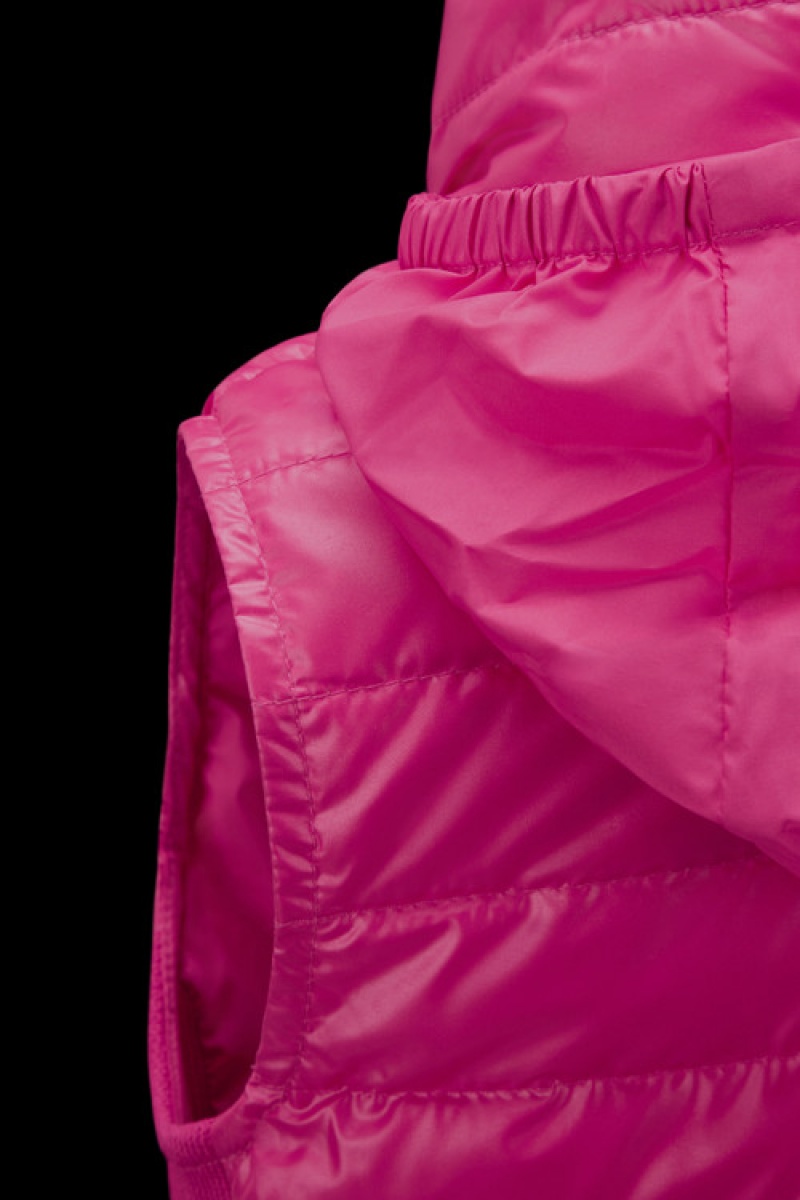 Chaleco Moncler Bakuro Niña Fucsia | NQWV-04536