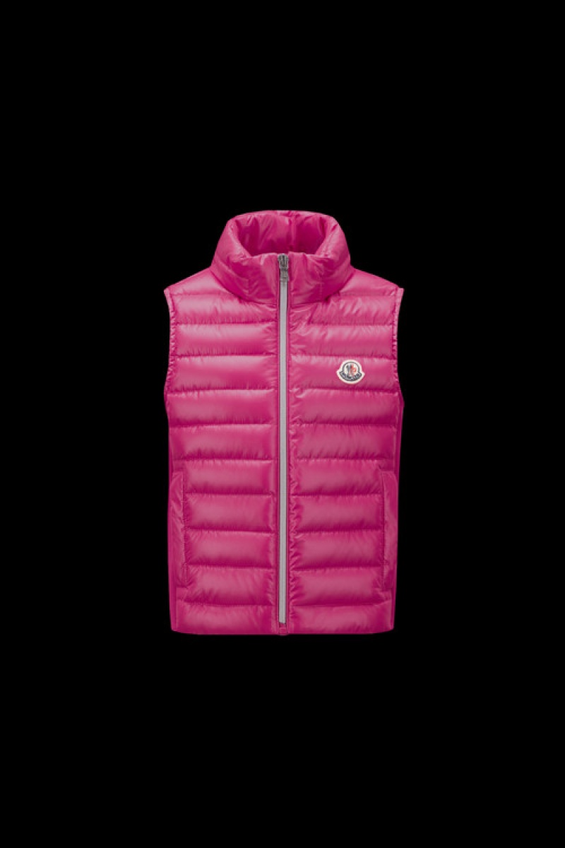 Chaleco Moncler Bakuro Niña Fucsia | NQWV-04536