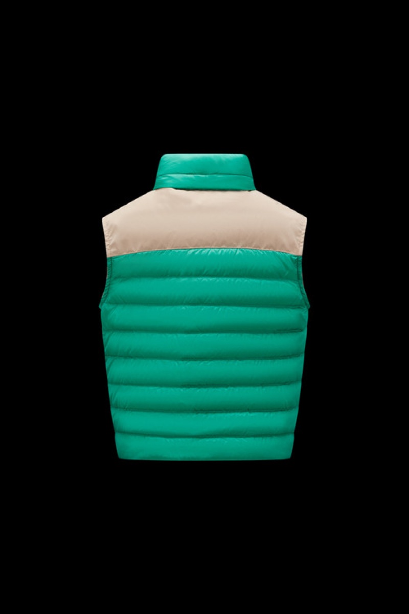 Chaleco Moncler Dorje Niño Verdes | YJLU-93810