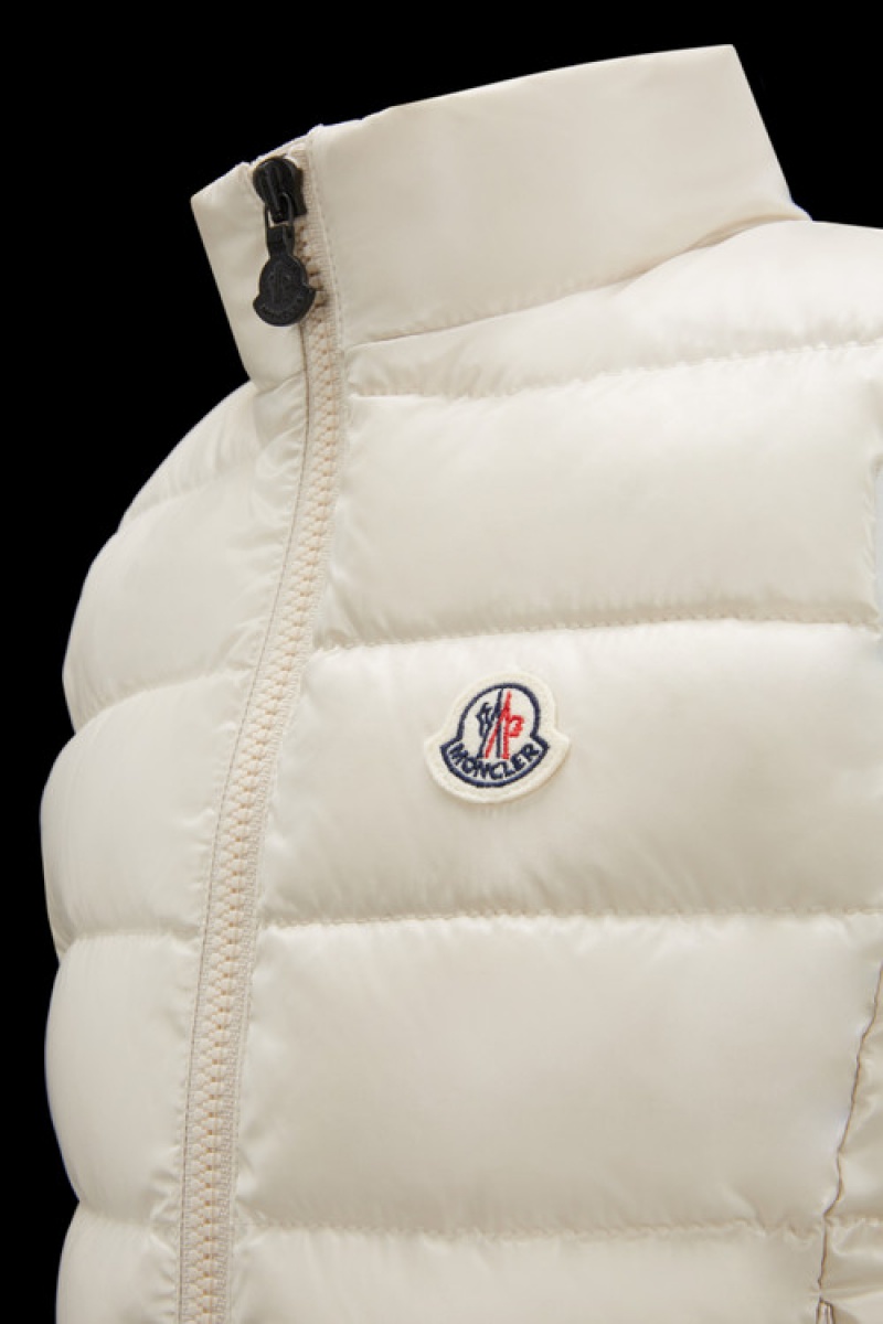 Chaleco Moncler Ghany Niña Beige | UNYE-34260