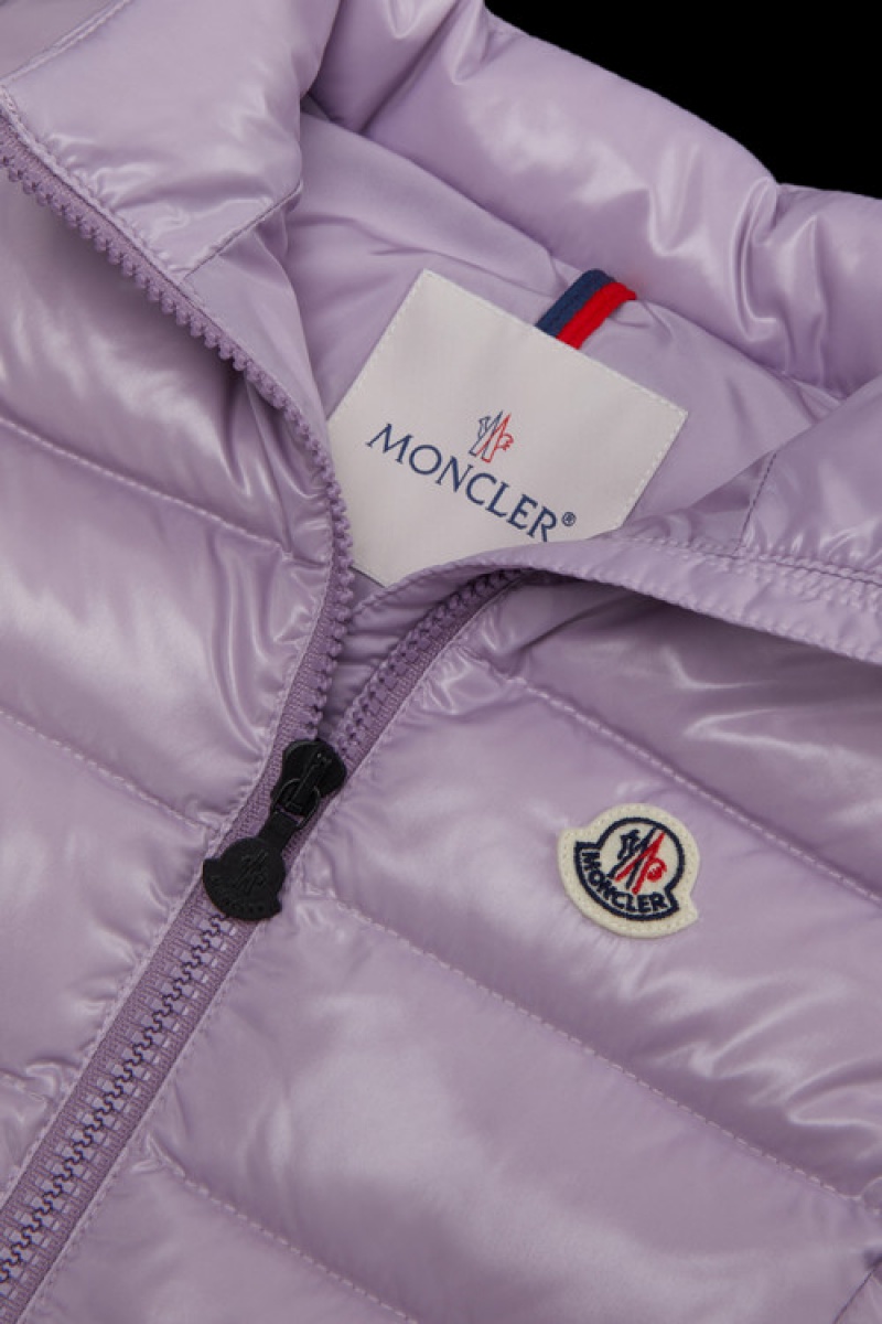 Chaleco Moncler Ghany Niña Morados Claro | HLPF-21569