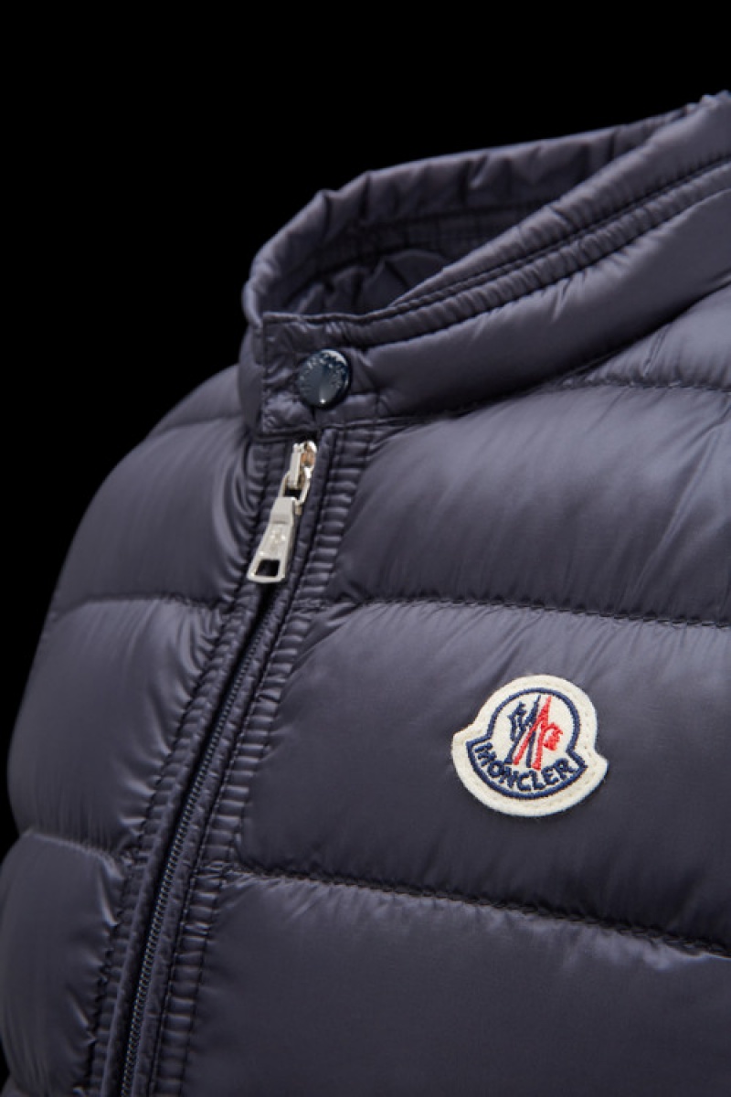 Chaleco Moncler Gui Niño Azules | GBUW-69417