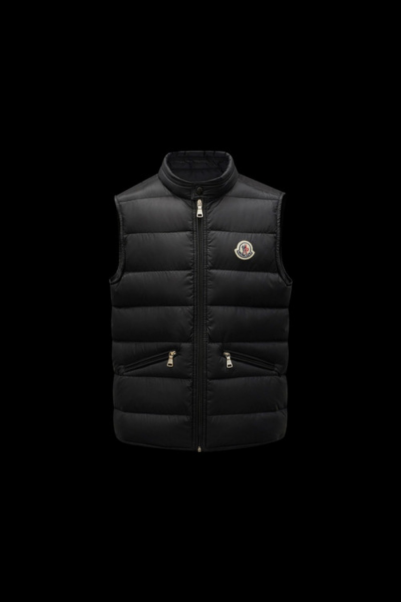 Chaleco Moncler Gui Niño Negros | NCTJ-01239