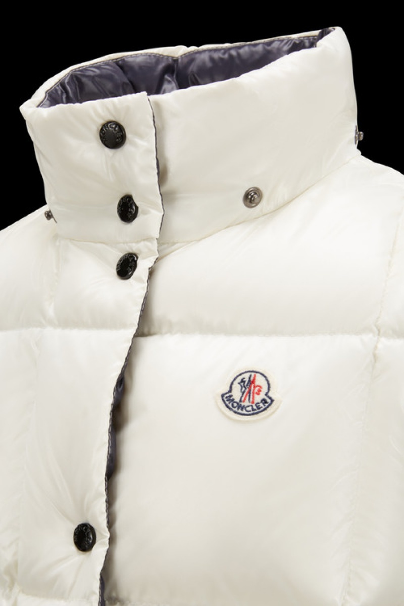 Chaleco Moncler Luzule Niña Blancos | GCYN-45829