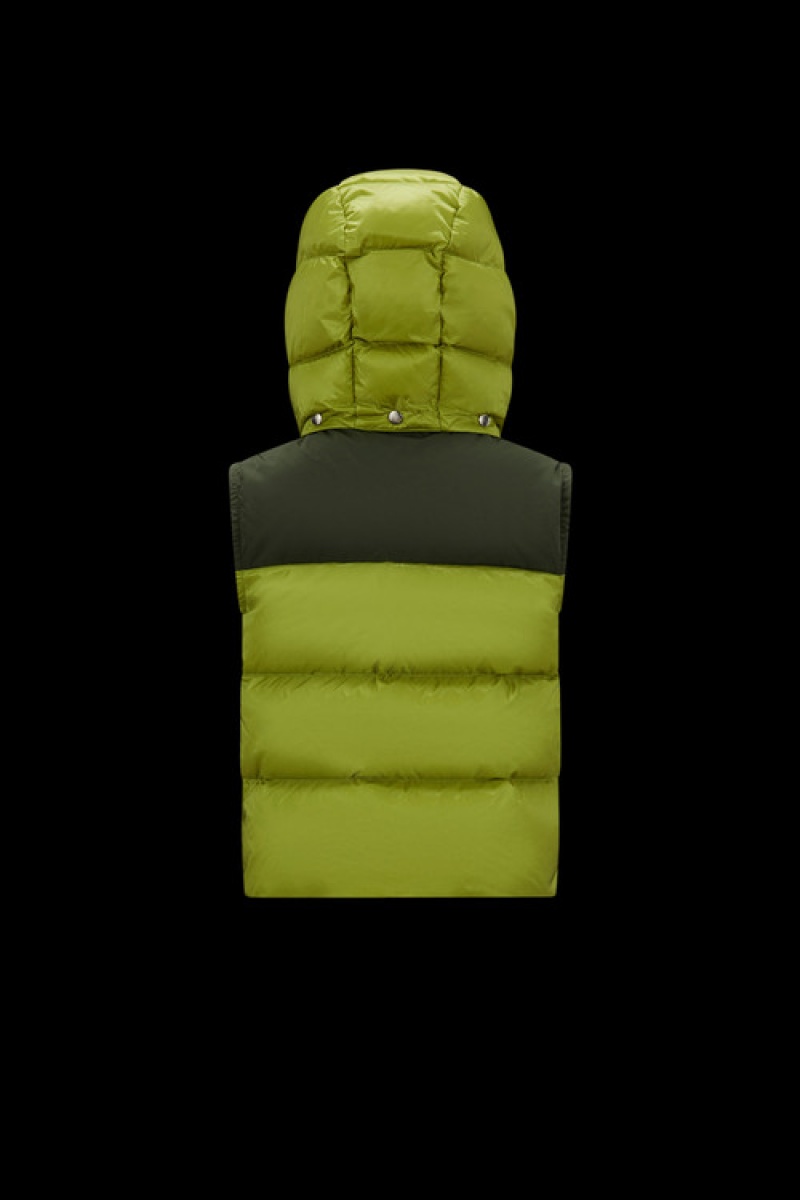 Chaleco Moncler Oust Niño Verdes Oscuro | NRTS-93715