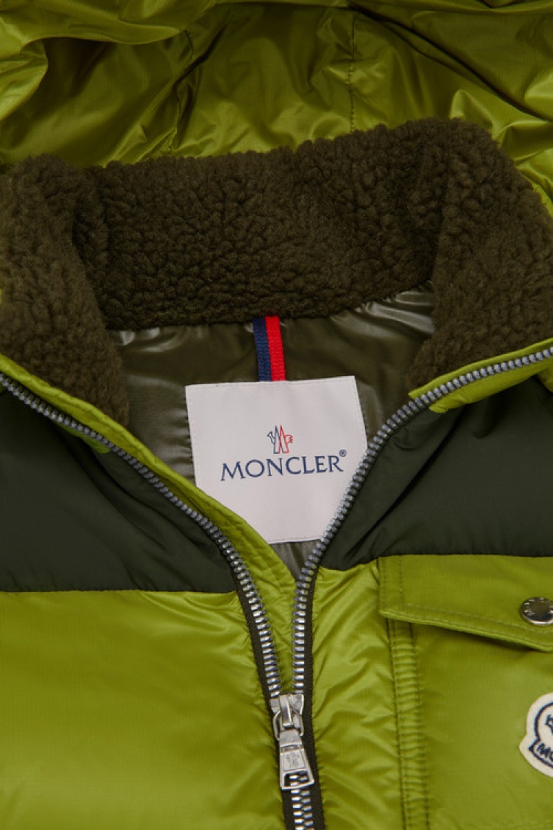 Chaleco Moncler Oust Niño Verdes Oscuro | NRTS-93715