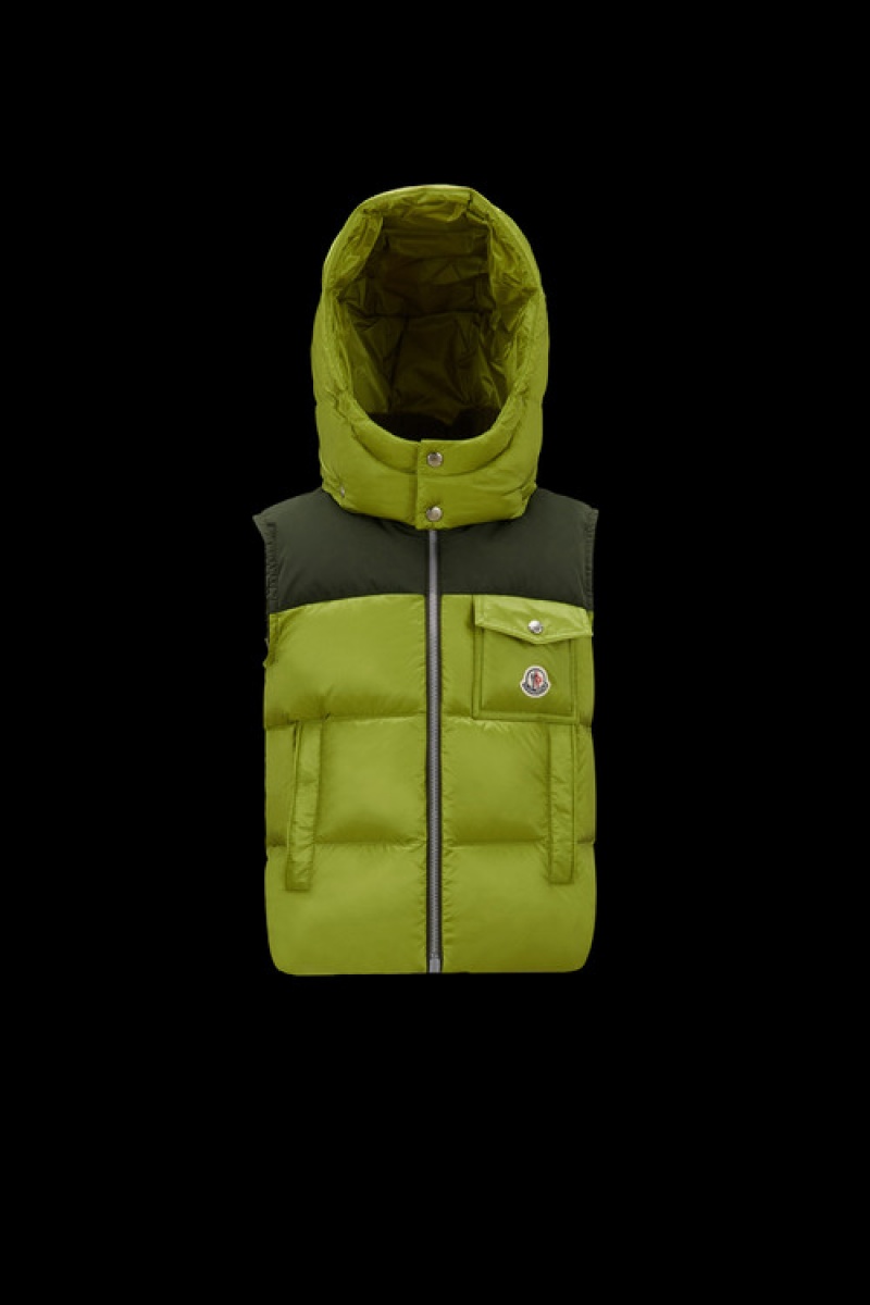 Chaleco Moncler Oust Niño Verdes Oscuro | NRTS-93715