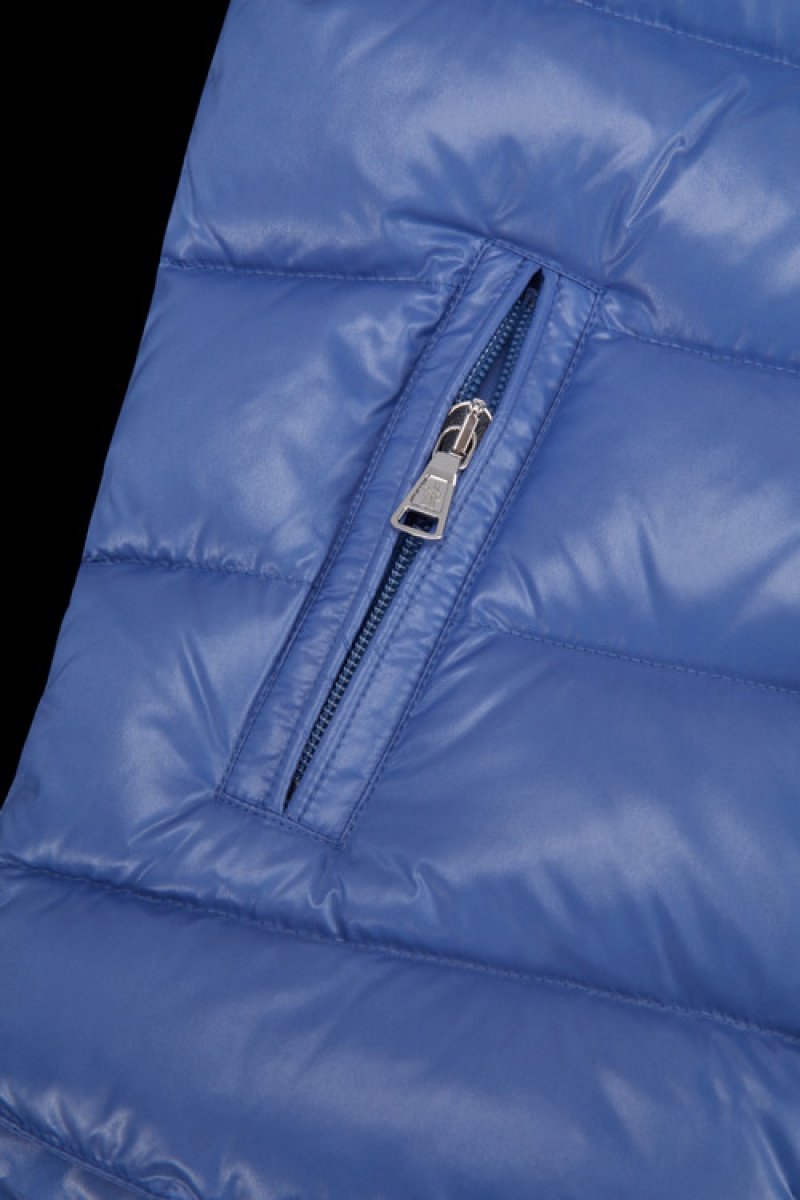 Chaleco Moncler Tib Niño Azules Claro | GAYI-18560