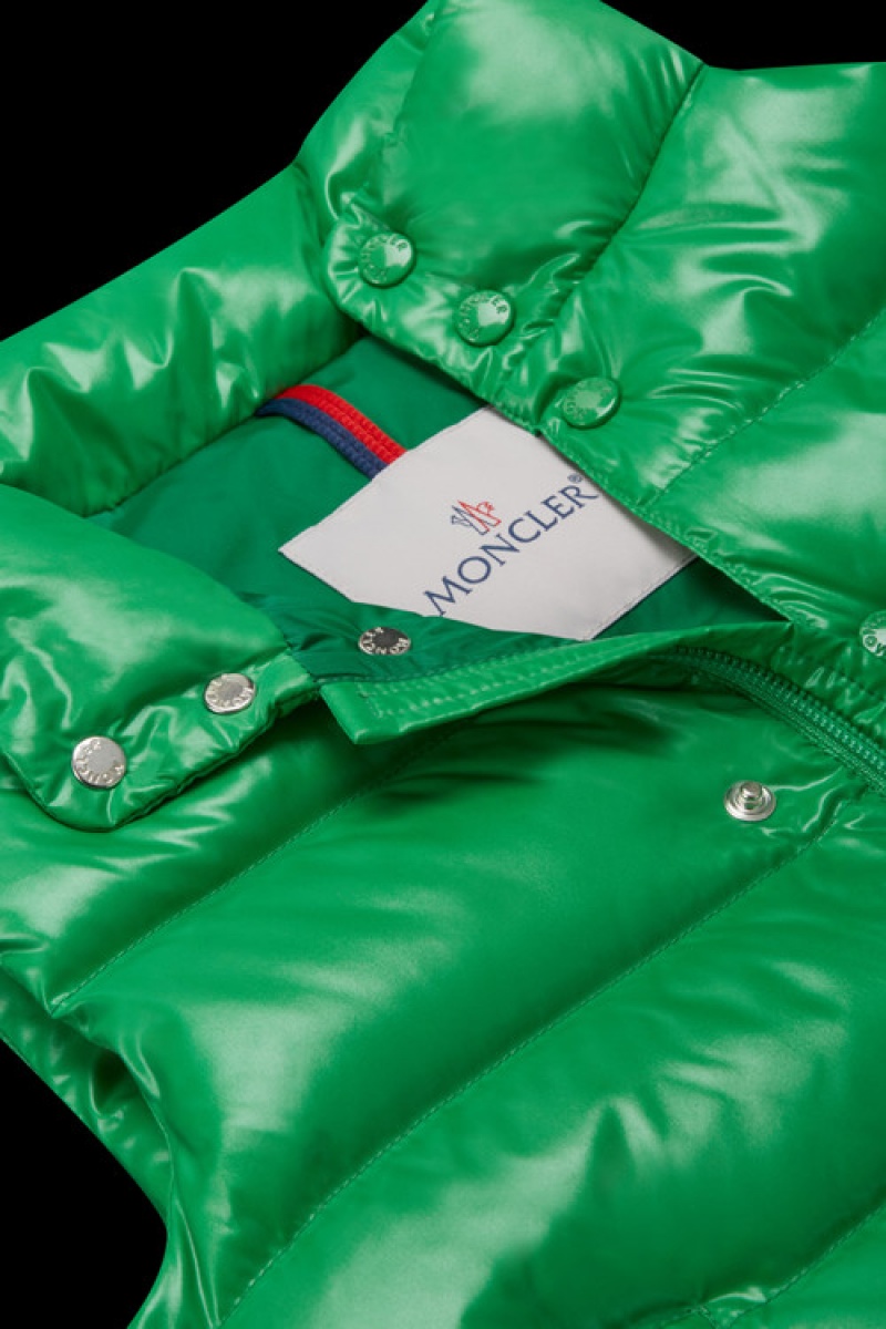 Chaleco Moncler Tib Niño Verdes Claro | JXEP-38402