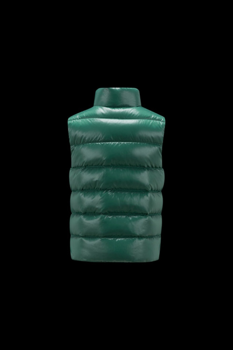 Chaleco Moncler Tib Niño Verdes | WNZU-27084