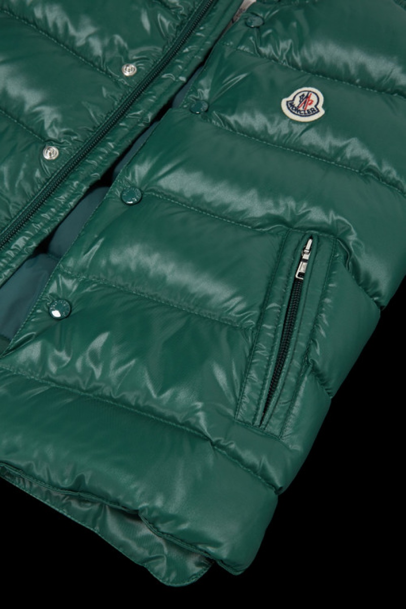 Chaleco Moncler Tib Niño Verdes | WNZU-27084