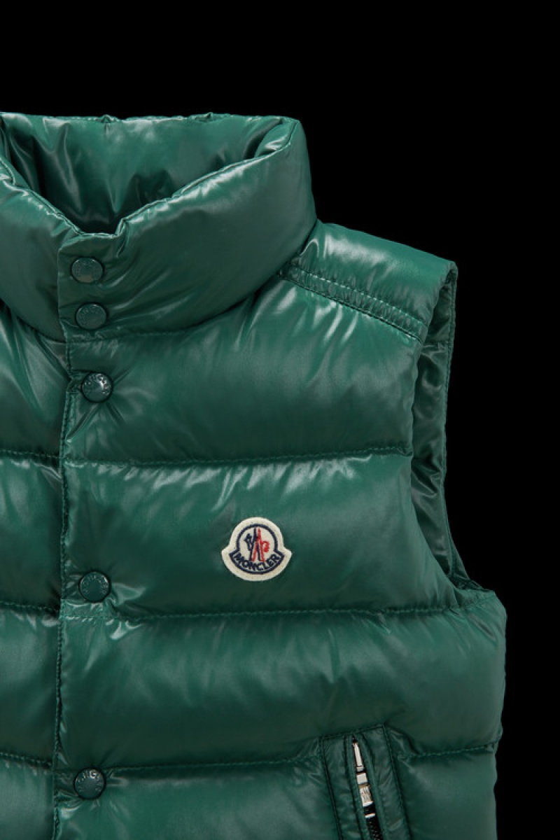 Chaleco Moncler Tib Niño Verdes | WNZU-27084