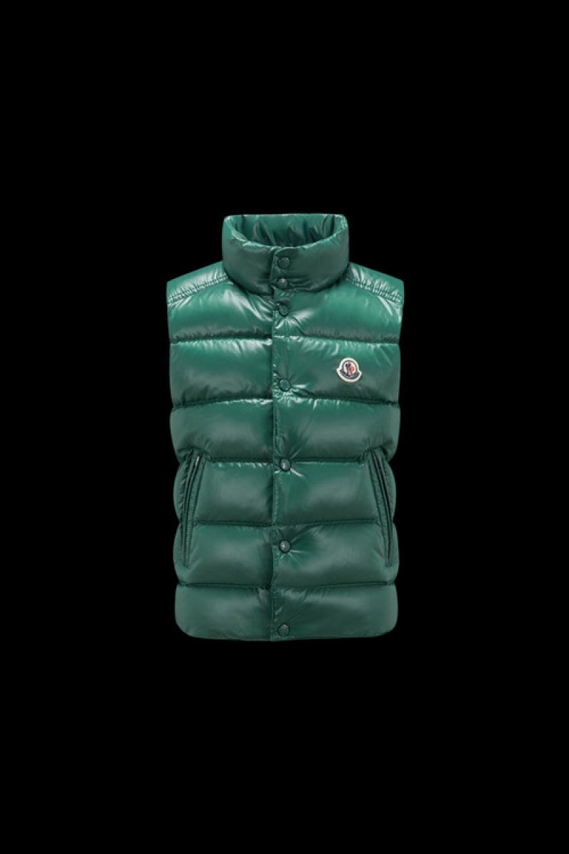 Chaleco Moncler Tib Niño Verdes | WNZU-27084