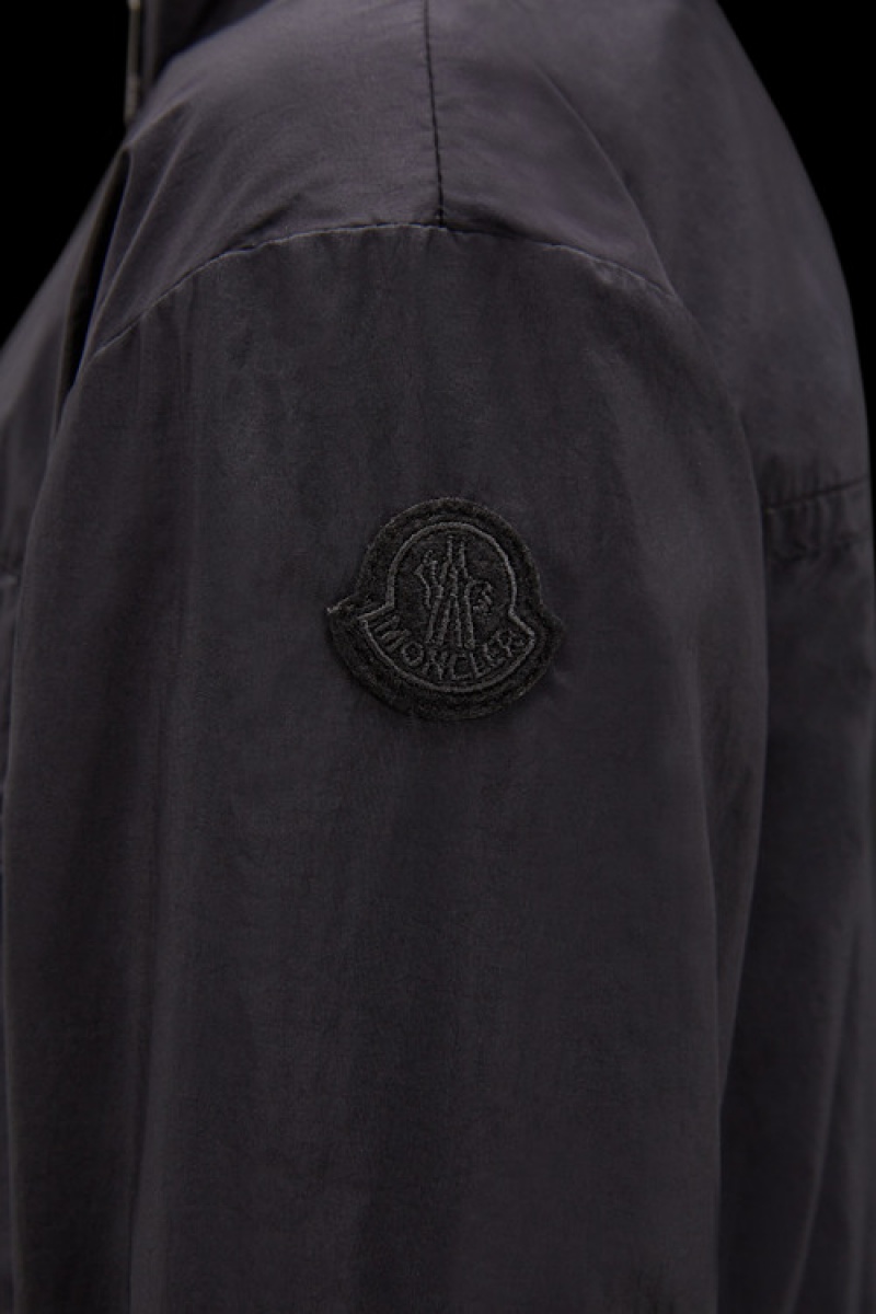 Chamarras Moncler Ailisia Encapuchado Niña Negros | IXBV-53921