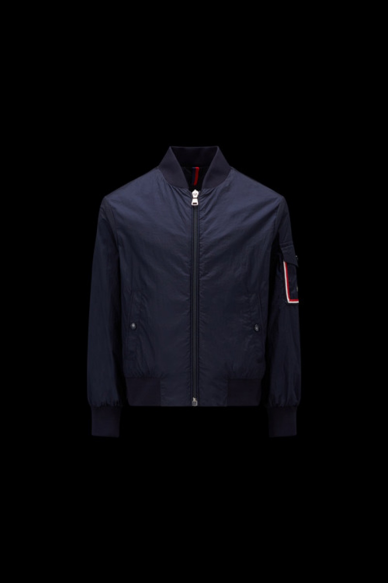 Chamarras Moncler Aimon Bomber Niño Azul Marino Azules | PMBW-28637