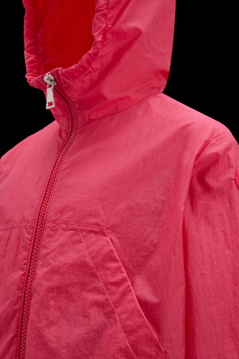 Chamarras Moncler Assana Encapuchado Niña Fucsia | NWVY-46327