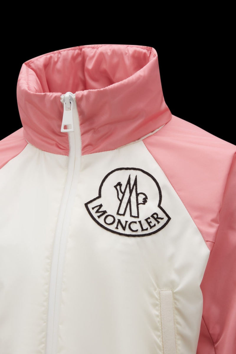 Chamarras Moncler Enabish Encapuchado Niña Coral Rosas | YQAB-02843