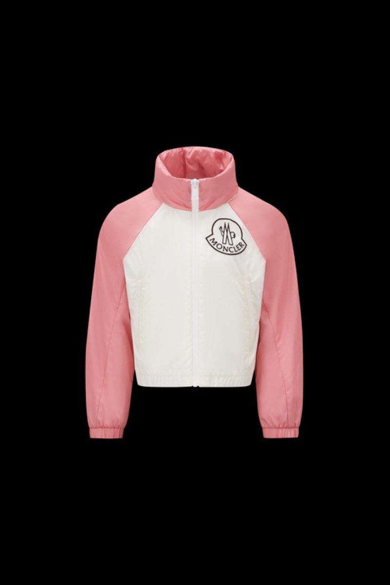 Chamarras Moncler Enabish Encapuchado Niña Coral Rosas | YQAB-02843