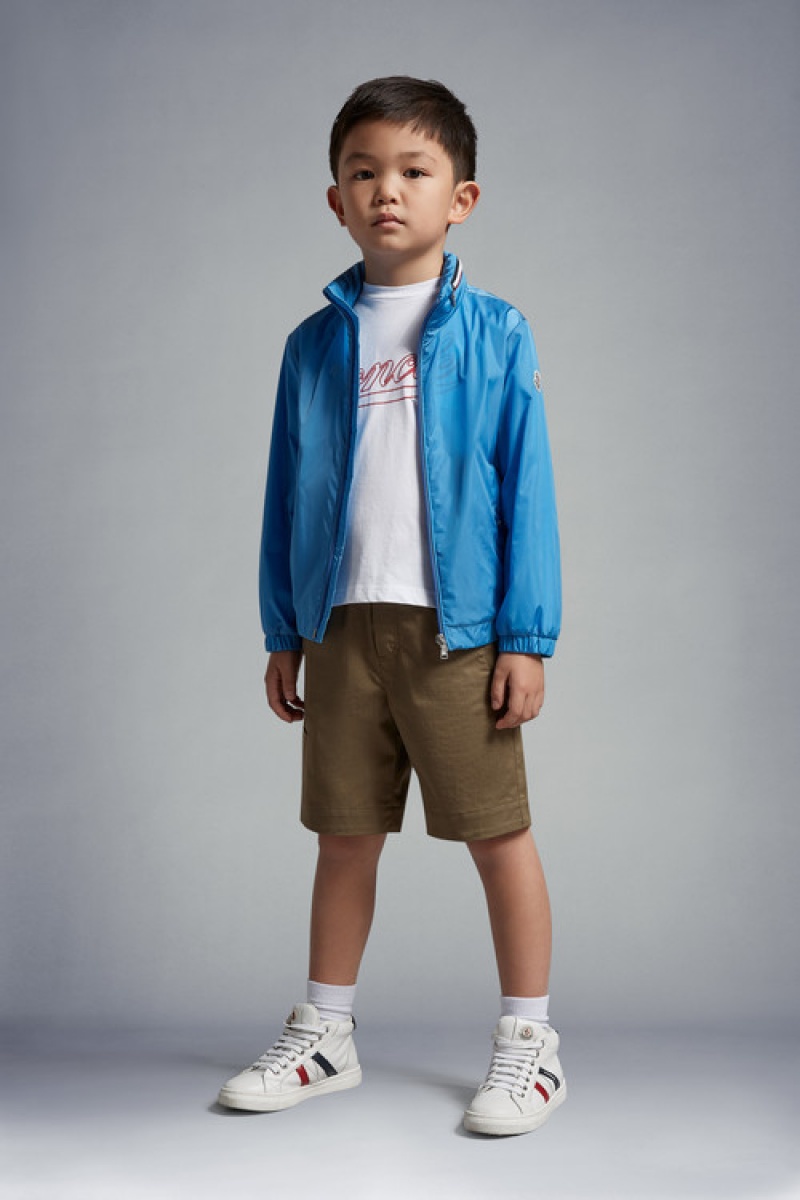 Chamarras Moncler Farlak Encapuchado Niño Azules | LFRQ-24190