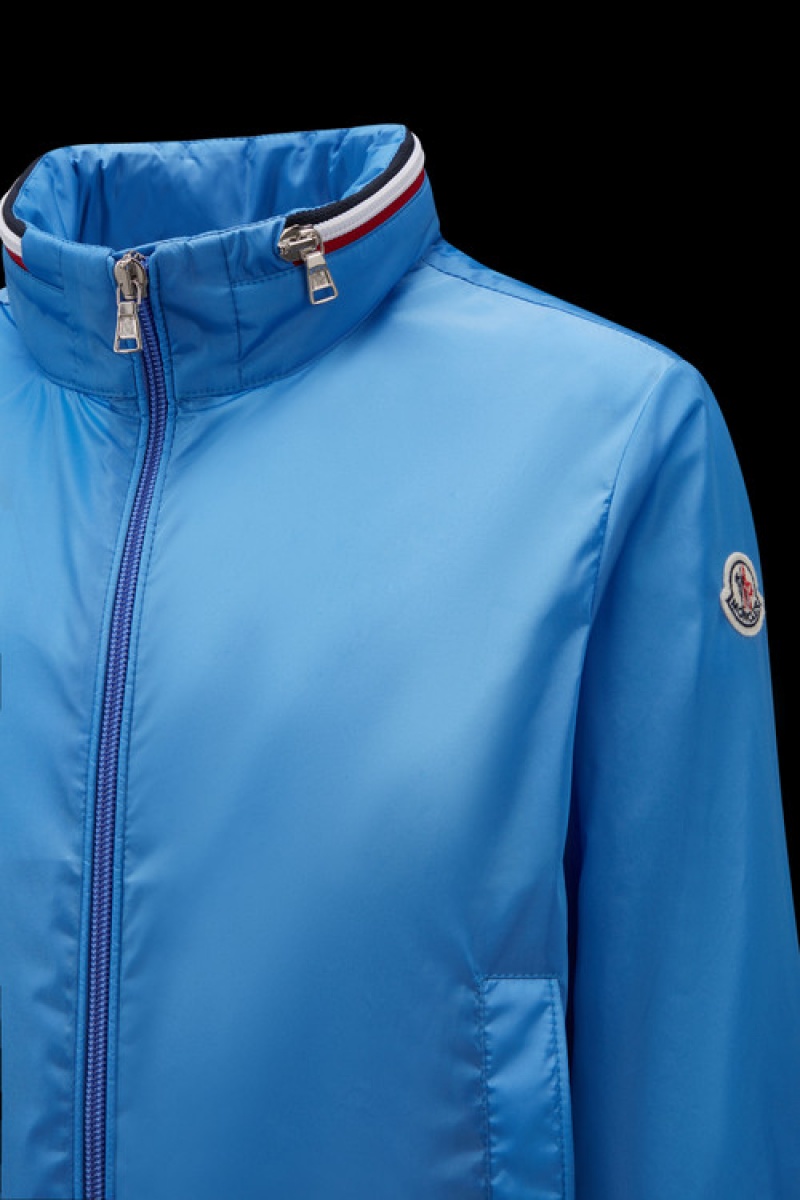 Chamarras Moncler Farlak Encapuchado Niño Azules | LFRQ-24190