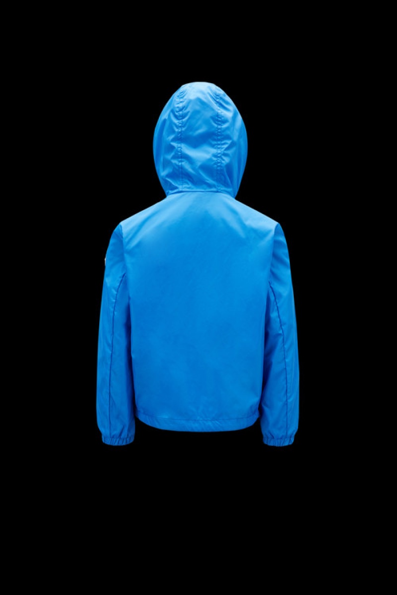 Chamarras Moncler New Urville Rain Niño Azules | XSRJ-35906