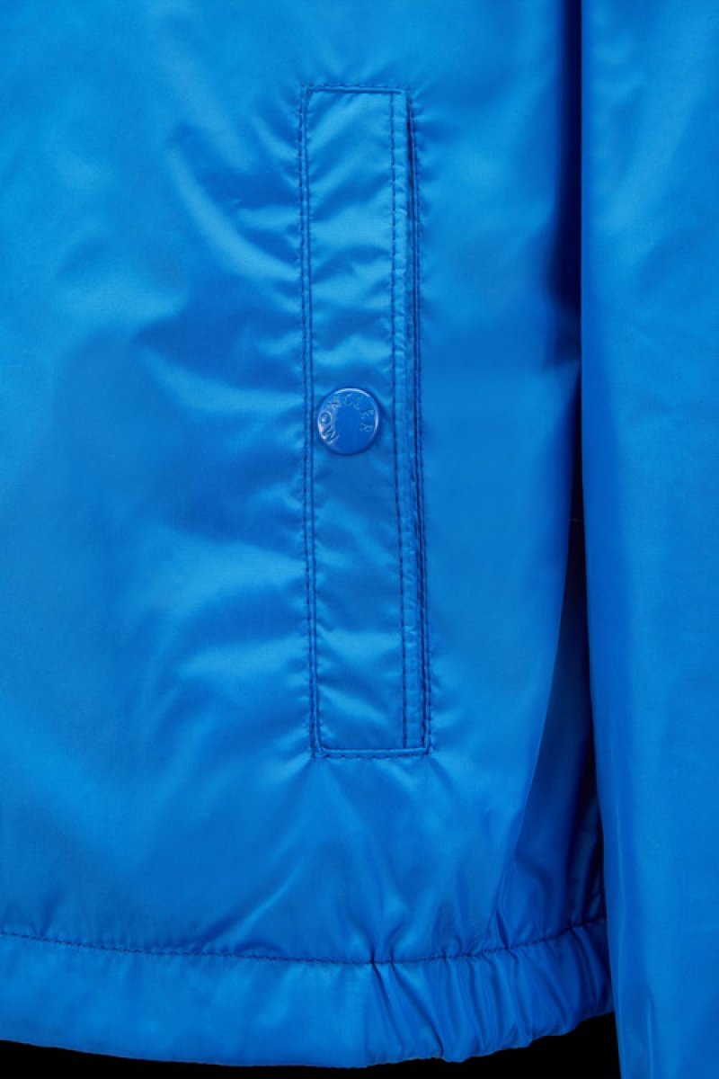 Chamarras Moncler New Urville Rain Niño Azules | XSRJ-35906