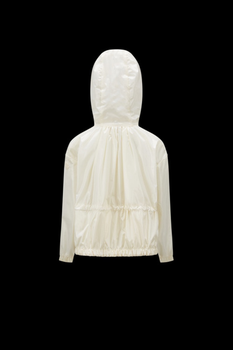 Chamarras Moncler Urbonas Encapuchado Niña Beige | BXNM-89156