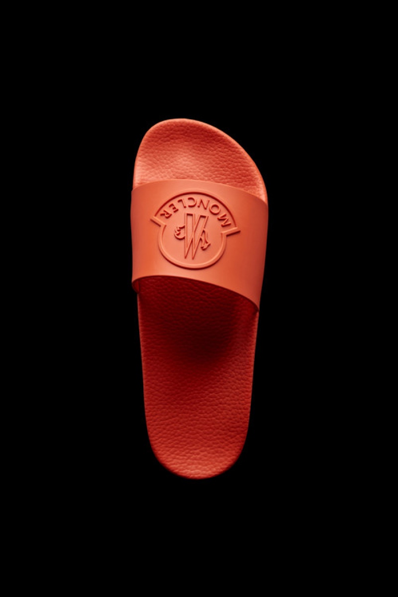 Chanclas Moncler Basile Hombre Naranjas | NFAC-89710