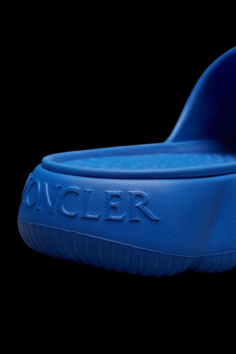 Chanclas Moncler Lilo Hombre Azules | FGJM-04659